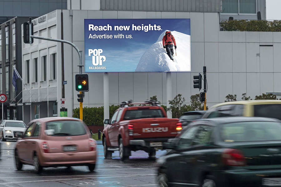 Billboard Static & Digital Roadside Advertising Pop Up Ads